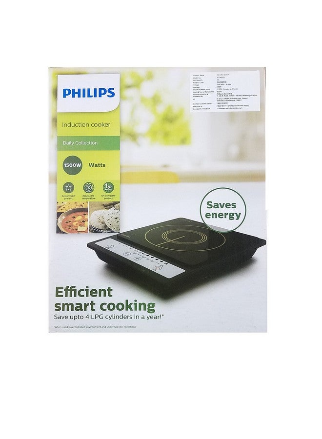 Philips HD4920 Induction Cooktop Save Energy, BLACK - Image 2