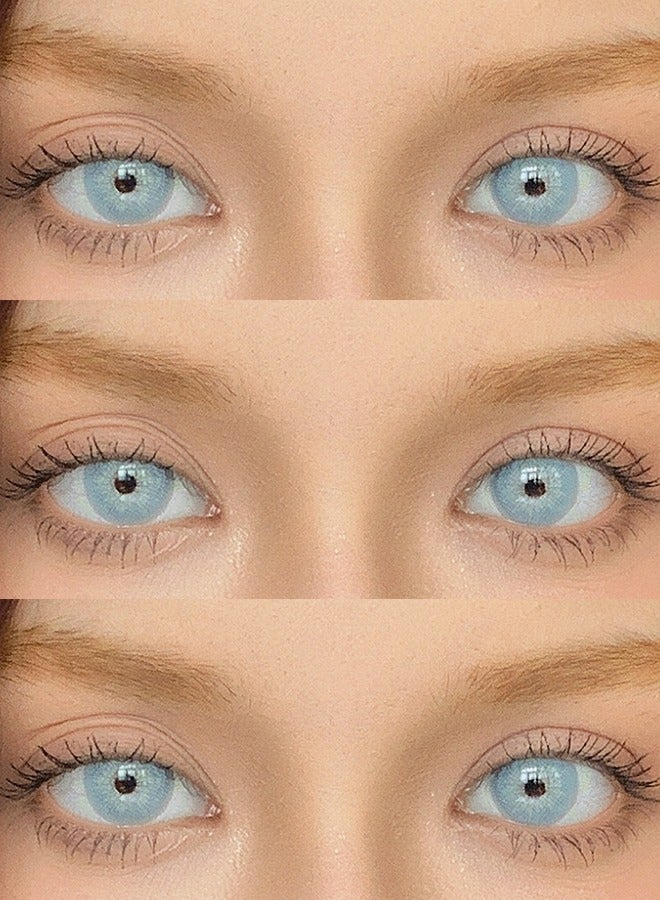 Freshlady Colored Contact Lenses Chelsea Gray 14.20mm Yearly Disposable for Daily Wear - Image 5