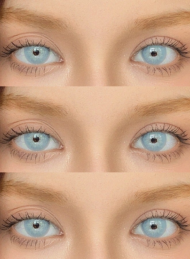 Freshlady Colored Contact Lenses Chelsea Gray 14.20mm Yearly Disposable for Daily Wear - Image 5