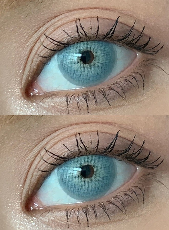 Freshlady Colored Contact Lenses Chelsea Gray 14.20mm Yearly Disposable for Daily Wear - Image 2