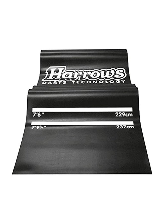 Harrows Unisex Adult Professional Darts Mat - Black, 300 cm - Image 2