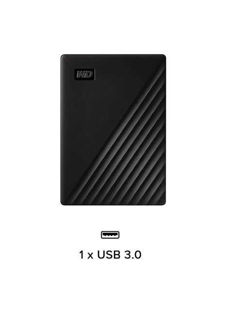 2TB My Passport Portable Storage USB 3.0 Hard Drive Read Speed-480 MBps Write Speed 350 MBps