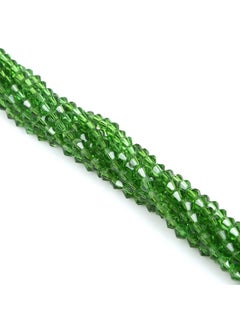 4mm Faceted Crystal Beads for DIY Jewelry Green
