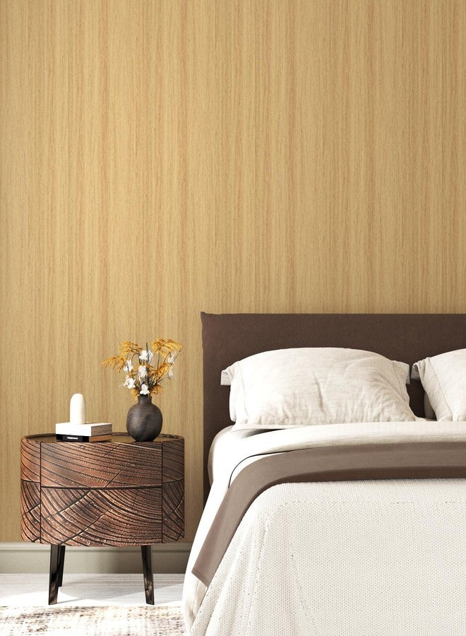 Wallercity Light Wood Contact Paper Self Adhesive Natural Wood Grain Contact Paper for Cabinets Vinyl Wrap Wooden Peel and Stick Countertops Waterproof Oak Wallpaper for Kitchen Bathroom 15.8"x78.7" - Image 5