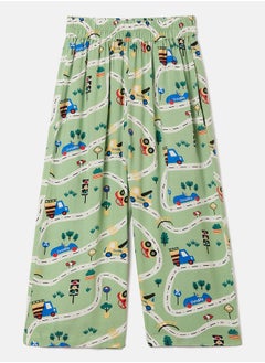 Stylo Bug Traffic Buzz Graphic Print Shirt & Pyjama Set by Styli  - Image 4