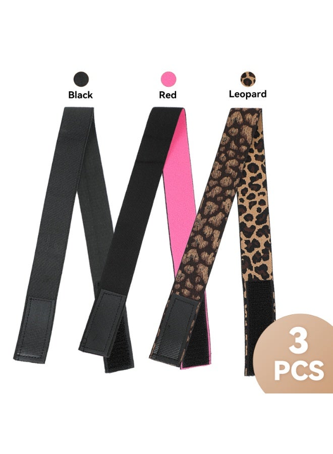 SHINEDOWN 3 Pcs Wigs Bands Soft And Comfortable Headband, Secure Fit, Easy To Carry, Adjustable Elastic Wig Headband - Image 2