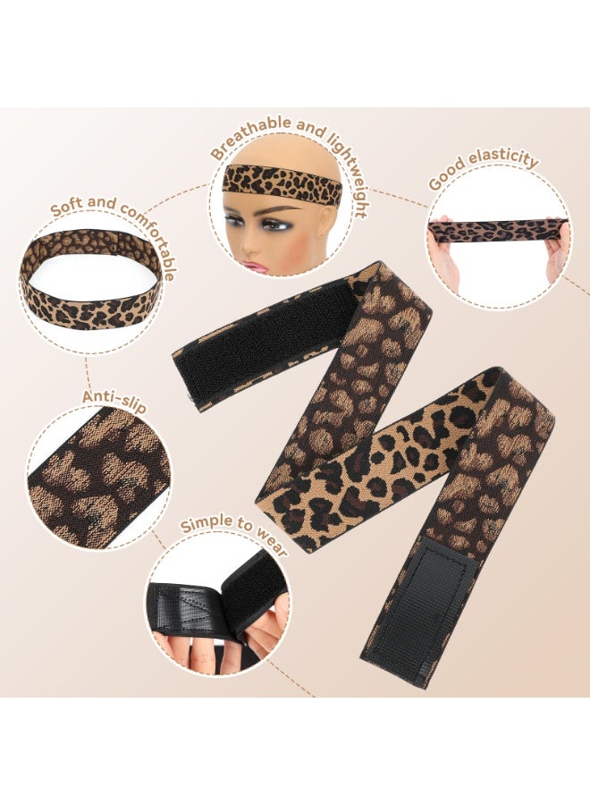 SHINEDOWN 3 Pcs Wigs Bands Soft And Comfortable Headband, Secure Fit, Easy To Carry, Adjustable Elastic Wig Headband - Image 4