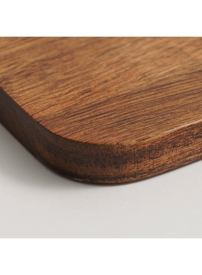 ALBERTO Acacia Wood Cheese Board With Glass Dome 30*19.8*16.5Cm - Image 4