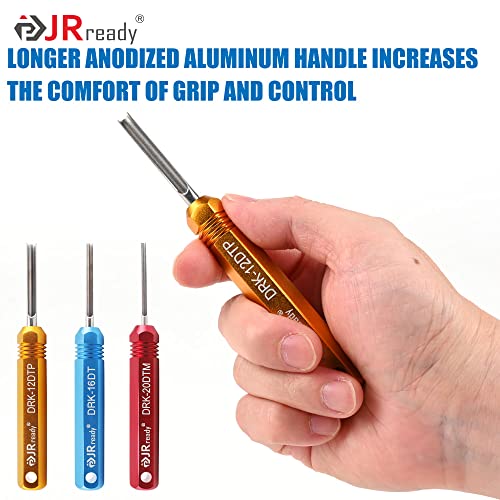 JRready ST5231 Deutsch Pin Removal Tool DRK-20DTM DRK-16DT DRK-12DTP with DRK-RT1B, Connector Release Tool for Deutsch Solid Contacts - Image 4