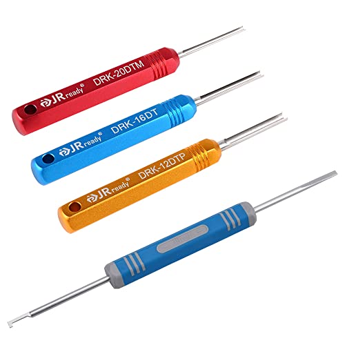 JRready ST5231 Deutsch Pin Removal Tool DRK-20DTM DRK-16DT DRK-12DTP with DRK-RT1B, Connector Release Tool for Deutsch Solid Contacts - Image 1