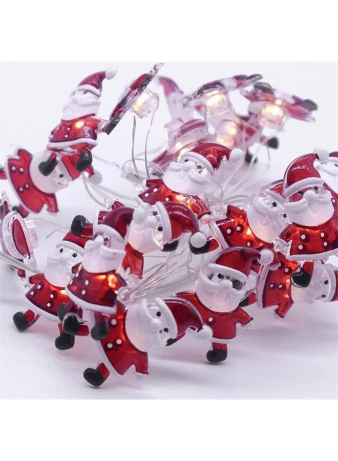 سيريا ليد كريسماس سانتا بابا نويل مصباح حبل سانتا مع اضاءة لعيد الميلاد 3 متر - Image 2
