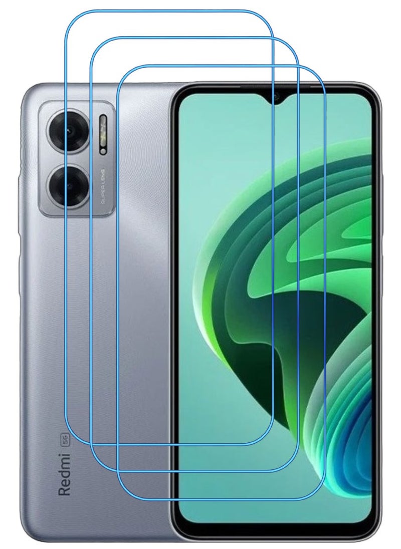 ACLIX 3 Pieces Antistatic ESD Dustproof Premium Quality High Definition Clear Tempered Glass Screen Protector Designed For Xiaomi Redmi Note 11E - Image 1