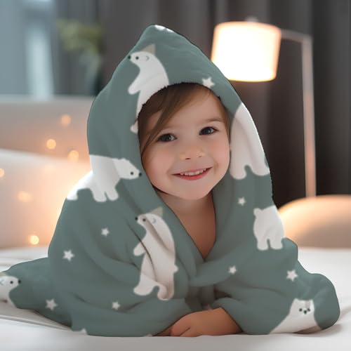 1ST STEP All Season Baby Blanket (Polar Bear, 100 X 140 cms) - Image 1