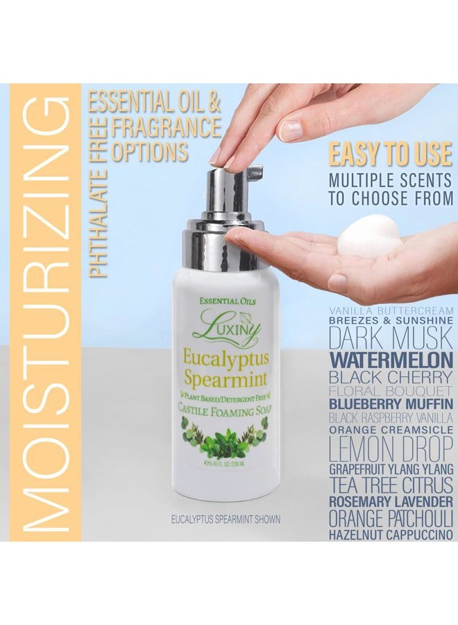 Luxiny Castile soap, Liquid Foaming Hand Soap, Hand Wash for the Kitchen & Bathroom, Palm Oil Free, Vegan & Cruelty Free, Made in the USA, 8.45 oz., 2 Pack (Floral Bouquet) - Image 5