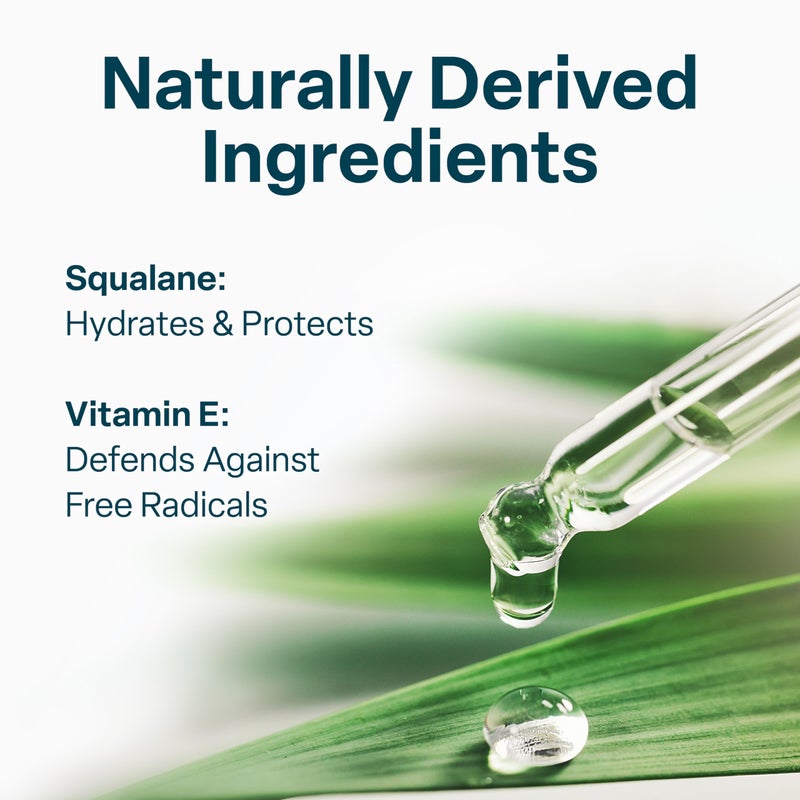 QRxLabs Squalane Oil for Face - Vitamin E & Sugarcane Squalane for Hydration - Gua Sha & Dermaplaning Massage - Moisturizer for Oily Skin - Face Oil for Women - Unscented, 2 Fl Oz - Image 5