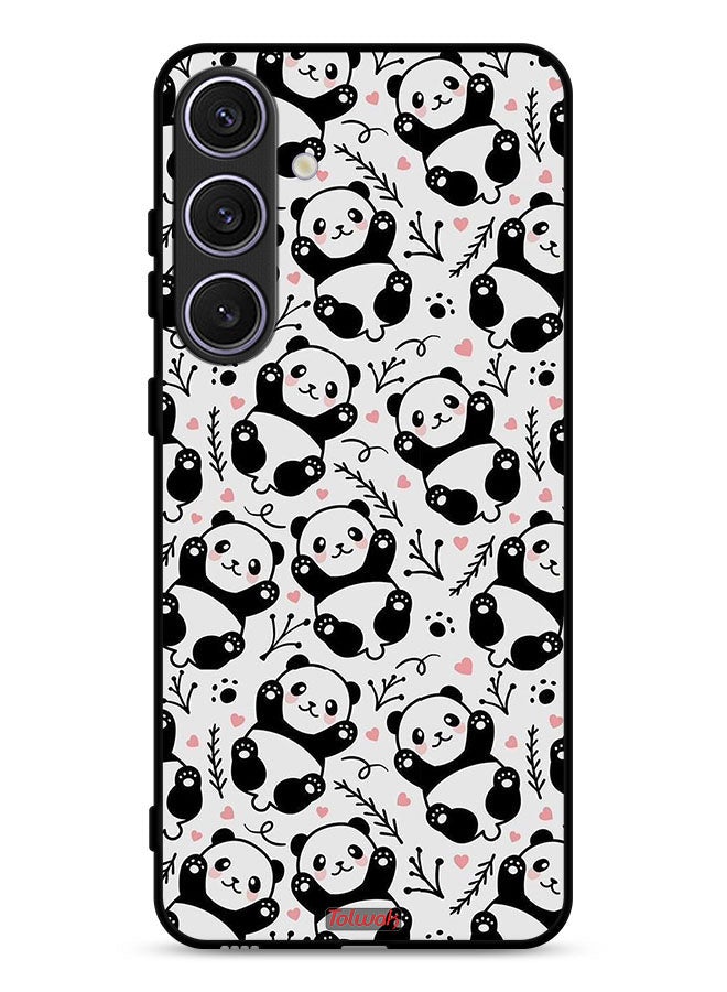 Tolwak Samsung Galaxy S24 5G Protective Case Cover Pattern Of Panda - Image 1