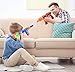 Kiddie Play Toy Foam Blasters Guns Atomic Power Popper Ball Guns for Kids Air Shooter with Foam Balls Pack of 2 Guns - Image 4