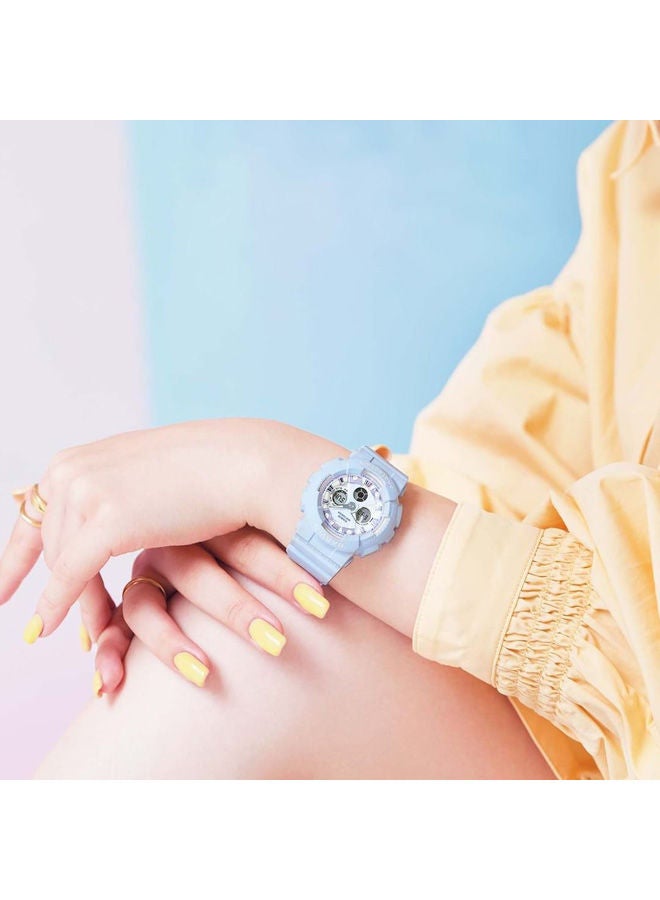 كاسيو ساعة يد من الراتينغ بعقارب ورقمي BA-130WP-2ADR - Image 2