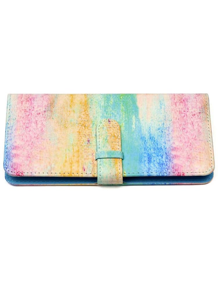 ZIKKON ZIKKON 80Pocket Wallet PU Leather Photo Album Compatible with Fujifilm Instax Square SQ1 SQ 40 SQ6 SQ10 SQ20 Camera Film Color painting  - Image 2