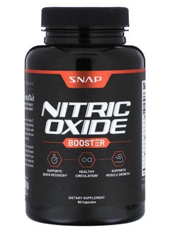 SNAP SUPPLEMENTS Nitric Oxide Booster 90 Capsules 