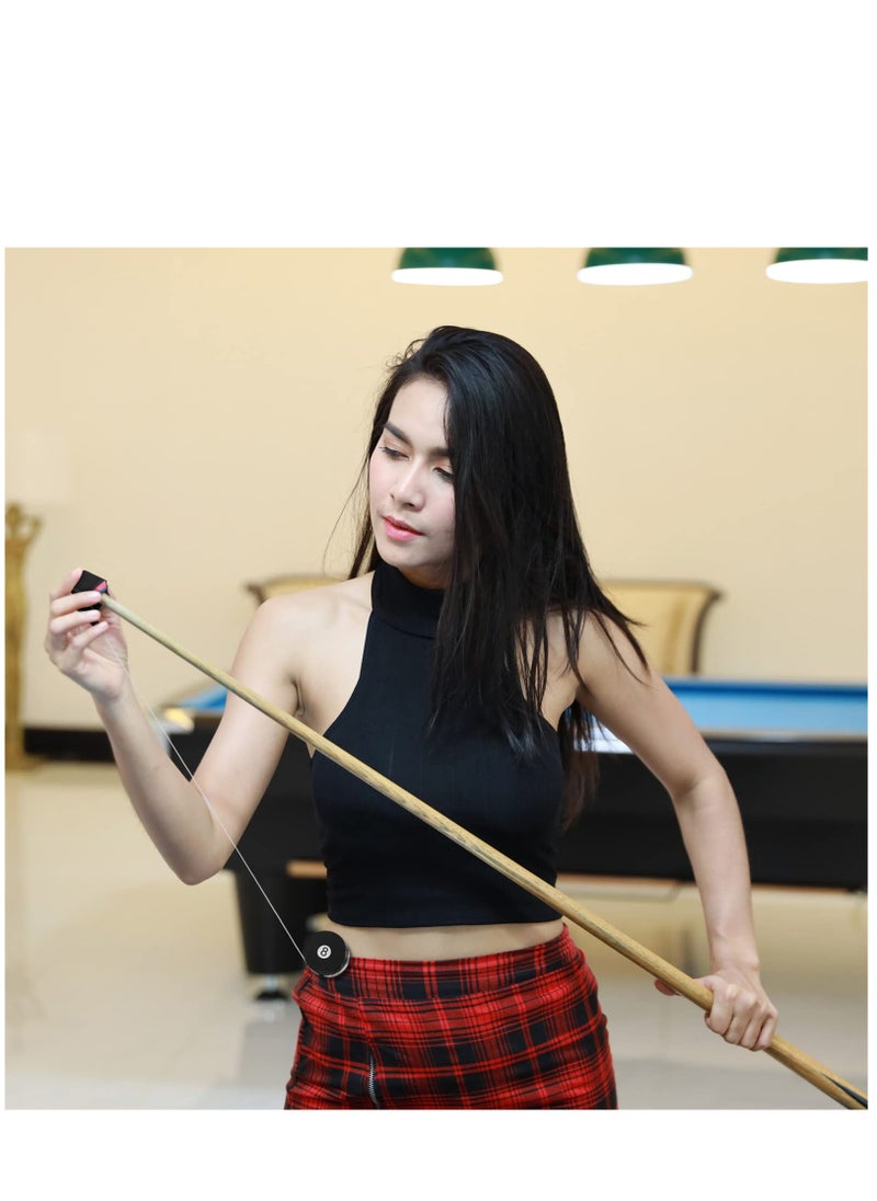 Excefore - Billiards Snooker Pool Cue Chalk Holder 2 Pieces Retractable Snooker Practical Tool with Belt Clip for Billiards Chalk Tip Holder - Image 1