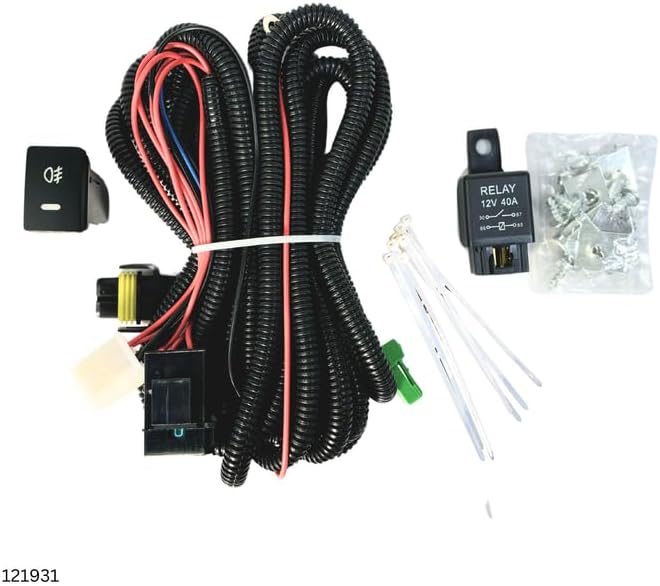 VISH مجموعة مصابيح الضباب المتوافقة بعد السوق لهيليكس 2018-2021 (4WD روكو) LED - Image 4
