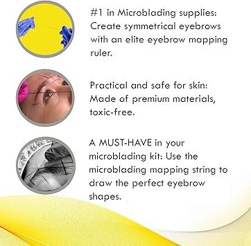 KUKA خيط رسم الحواجب مسبق الحبر 20م أسود - Image 3