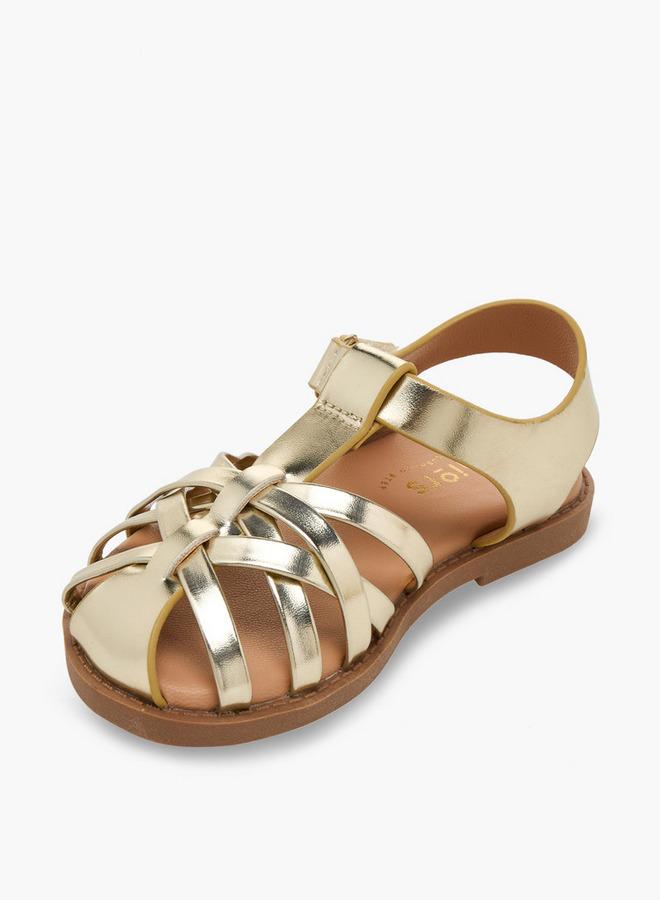 JUNIORS Girls Hook & Loop Sandals - Image 3