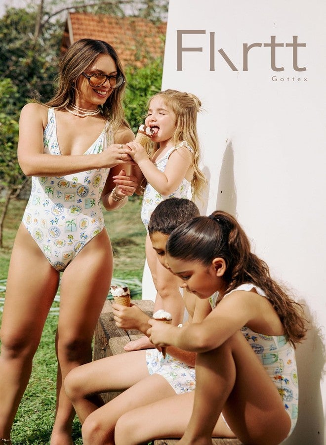 Gottex Kids Boys Swim 5.5" Shorts-Adjustable Drawstring Waist, Built-in Swim Underwear, Chlorine & Fade Resistant - Image 4