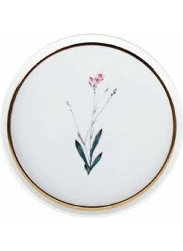 بورلاند Botanical Pattern 4 Single Flat Plate 18cm