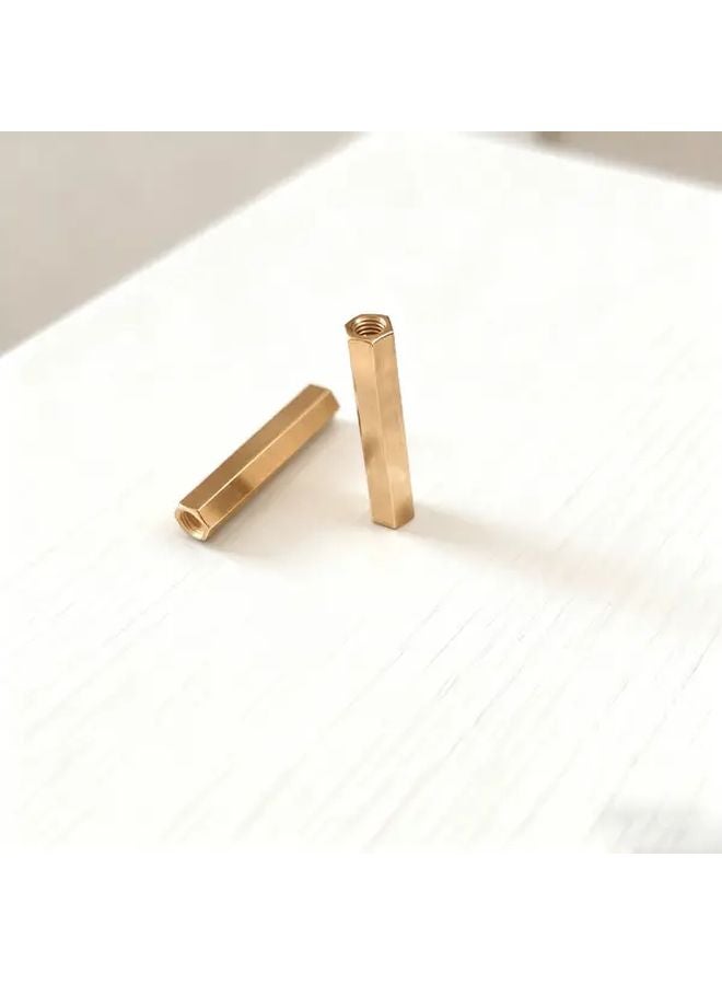 5Pcs M3 Double Pass Hexagonal Copper Pillars Color M3x10 - Image 5