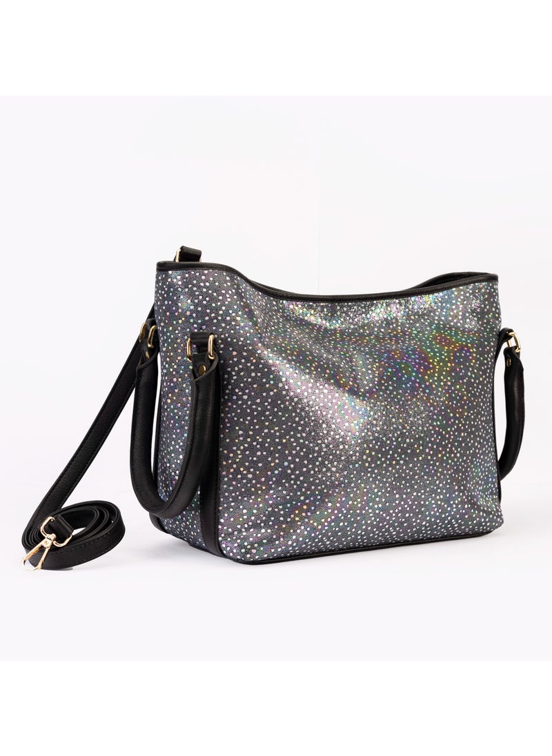 JLine - Dots women's handbag made of scratch-resistant German leather, one-year warranty against manufacturing defects - Image 1