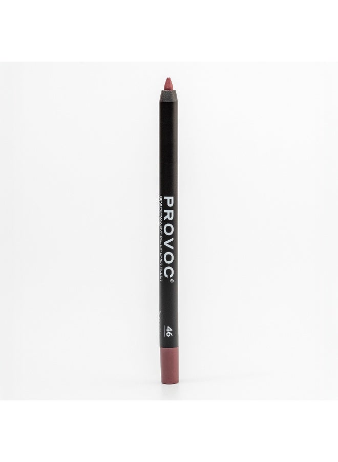 PROVOC SEMI-PERMANENT Gel Lip Liner Filler WP 46 Seduce Me - Image 5