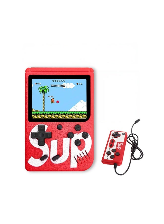 SUP TORİMA GC-01 Retro Gaming Console – Red, Preloaded Games, Portable Handheld - Image 1