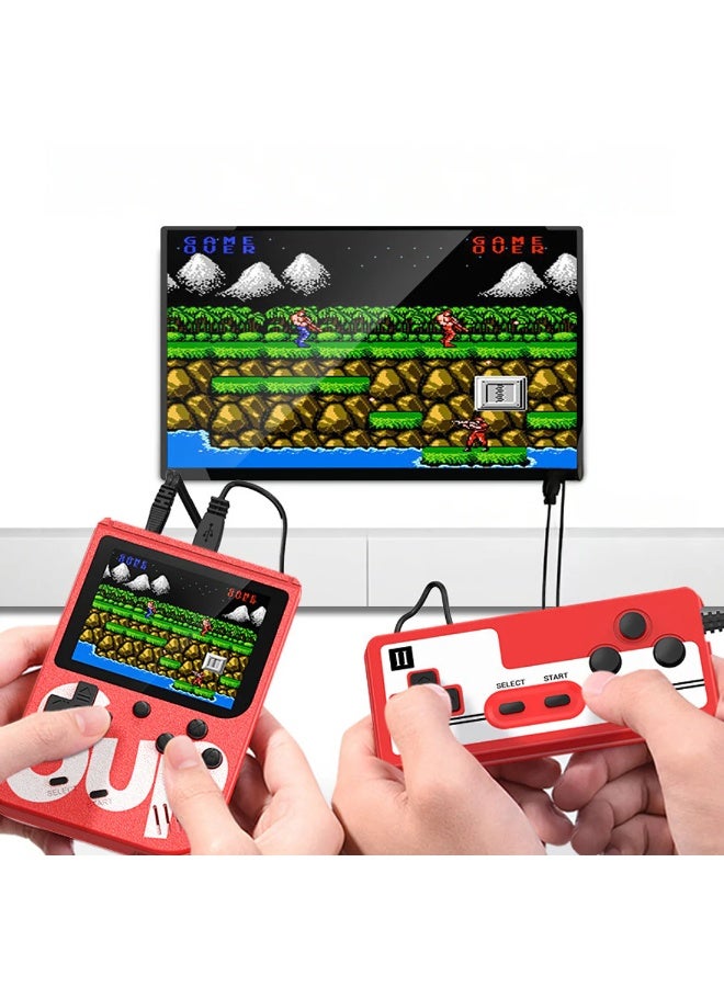 SUP TORİMA GC-01 Retro Gaming Console – Red, Preloaded Games, Portable Handheld - Image 3