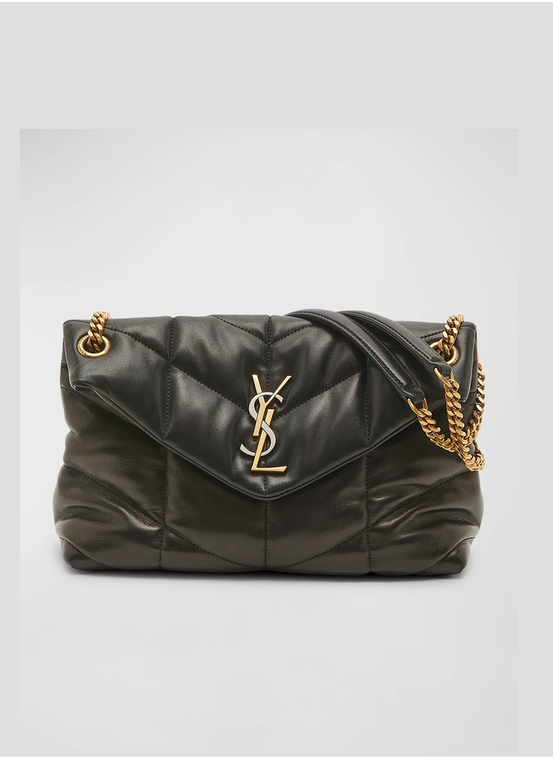 Yves Saint Laurent Lou Puffer Toy YSL Shoulder Bag in Quilted Leather  - Image 1
