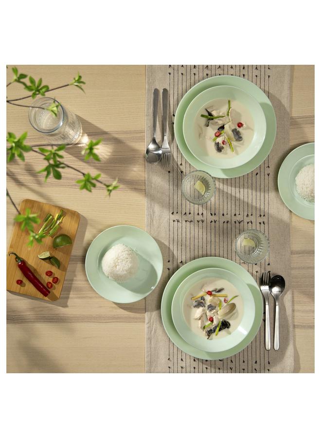 Zaboon Deep Plate, Light Green, 20 Cm - Image 3