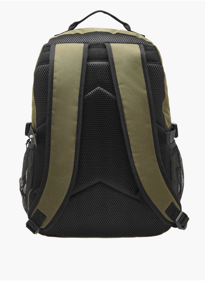 Lee Cooper Men's Logo Applique Backpack with Adjustable Straps and Zip Closure - 14x31x46 cm  - Image 3