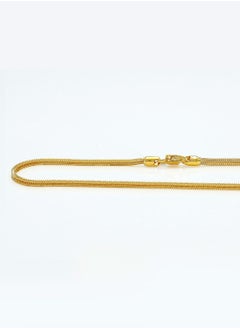 Malabar Gold and Diamonds 22 Carat 916 Purity Yellow Gold Chain AICHBMX25P01Y16 For Women  - Image 3