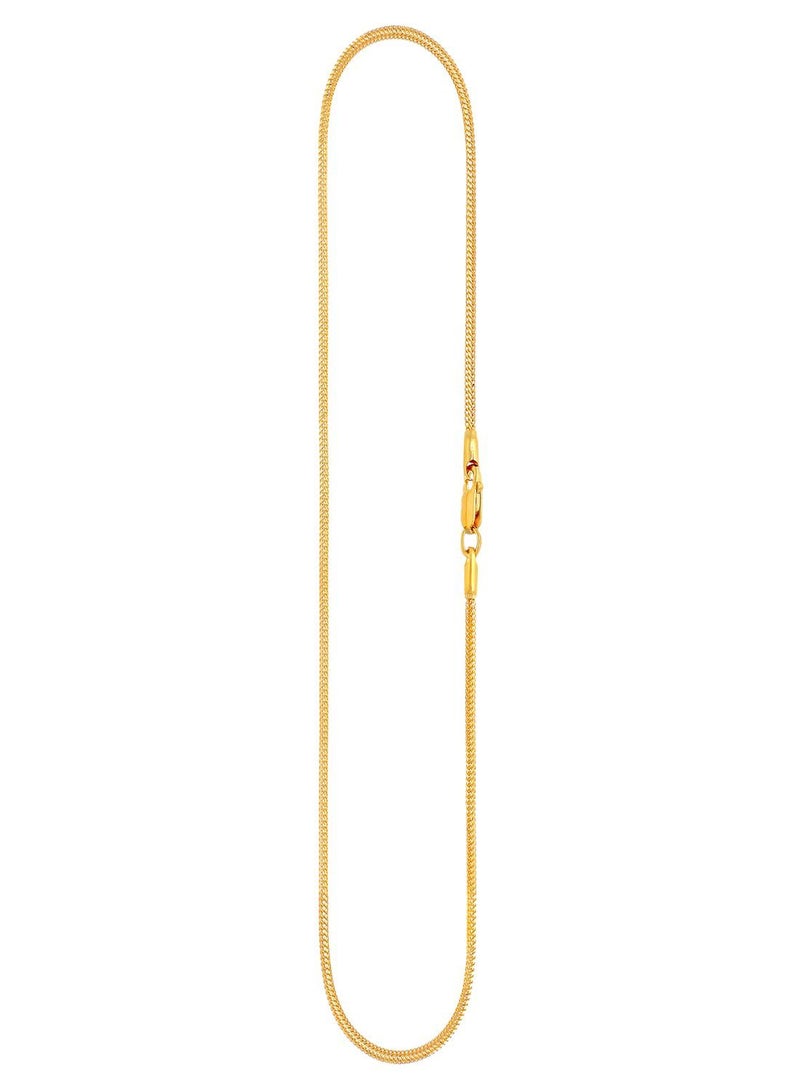 Malabar Gold and Diamonds سلسلة ذهب أصفر نقاء 22 قيراط 916 AICHBMX25P01Y16 للنساء  - Image 2