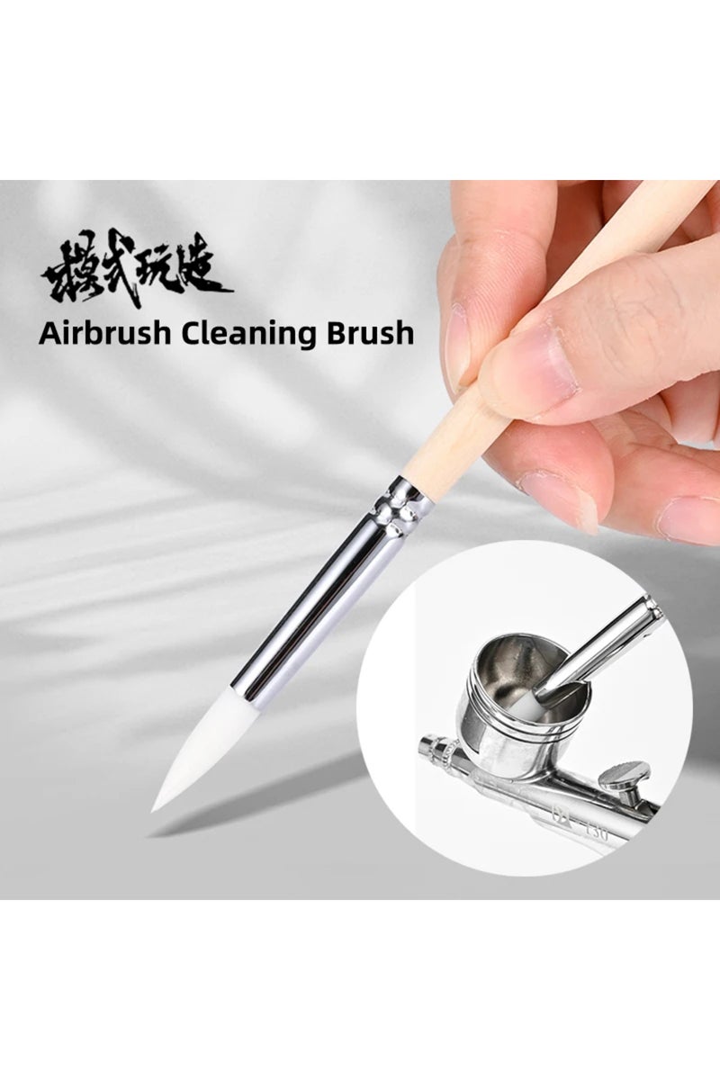 erorex Hobby Model Building DIY Accessories Tool Airbrush Cleaning Brush Quick Clean corrosion resistance - Image 1