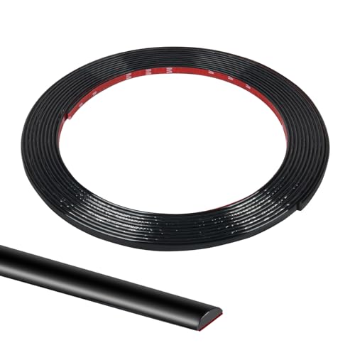 Yskzyz Flexible Wall Molding Trim Self Adhesive Mirror Tape Border 0.4 * 0.1in Peel and Stick Trim for Wall Tile Edges Kitchen Backsplash Floor Mirrior Frame Decor(9.8 Ft) - Image 1