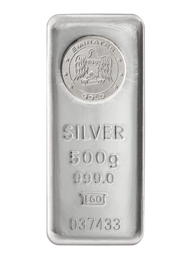 Emirates Gold Emirates | 500g Pure Silver Bar 999 - 500 Grams 