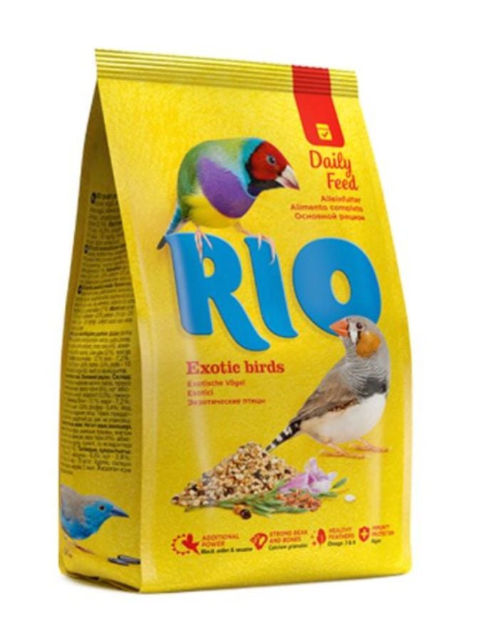 RIO Daily Food for Exotic Birds – Balanced Nutritional Mix 500g