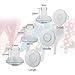 CBTONE 15 Pairs High Heel Protectors for Womens Shoes Clear Heel Stoppers for Grass Heel Repair Caps Covers Perfect for Outdoor Weddings Events SmallMiddleLarge - Image 4
