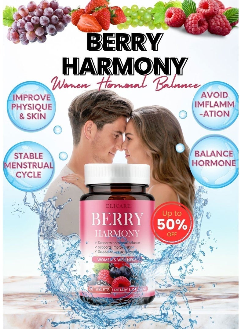 BERRY Original Berry Harmony Dietary Supplement for Women with Vitamins & Natural Extracts - Image 5