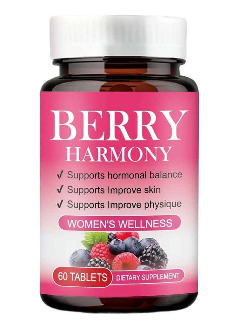 BERRY Original Berry Harmony Dietary Supplement for Women with Vitamins & Natural Extracts - Image 1