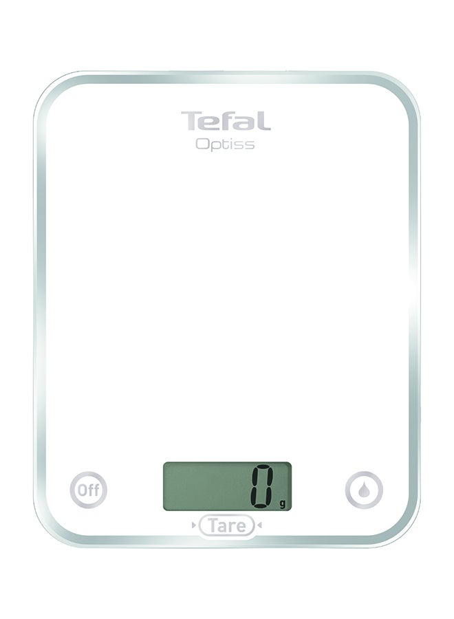 Tefal Kitchen Scale/Weighing Scale Optiss White - Image 1