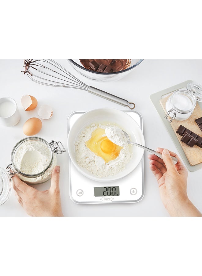 Tefal Kitchen Scale/Weighing Scale Optiss White - Image 4