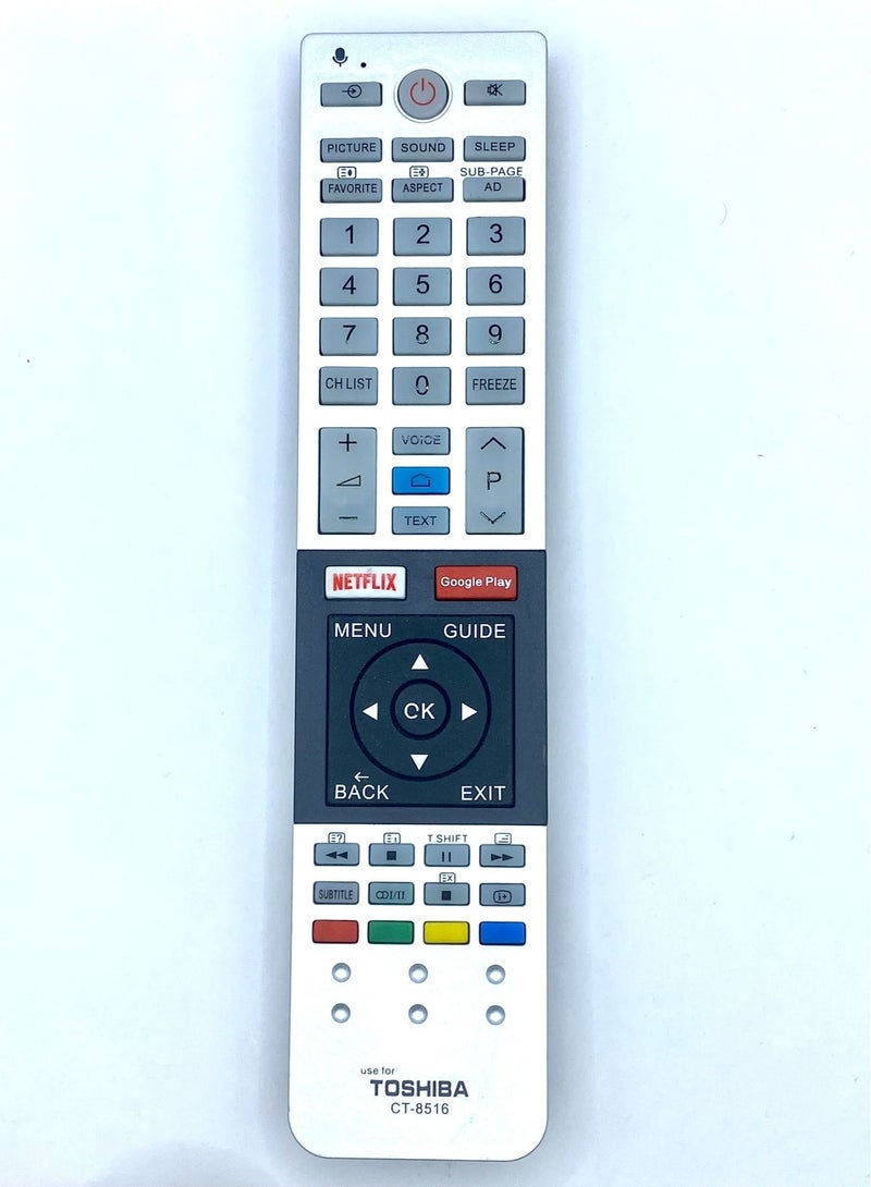 BURAQ جهاز تحكم عن بعد متوافق مع تلفاز توشيبا